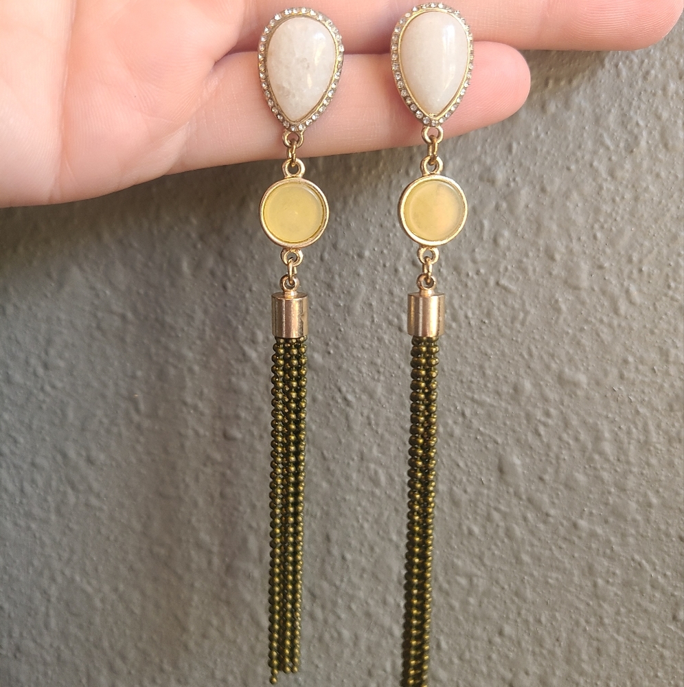 Express Gold Fringe Earrings